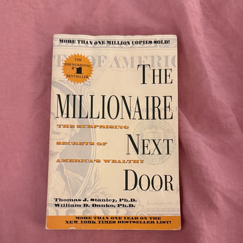 The Millionaire Next Door Paperback Book by Thomas J. Stanley, William D. Danko